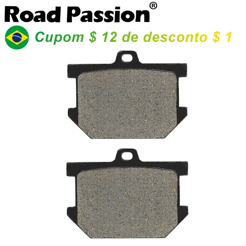 Almofadas de freio dianteiras e traseiras da motocicleta, Yamaha XS250C, XS360C, XS400C, SR500, XS500, XJ650, XS650, XS750, XS850, XV 1000, XS1100 S SE