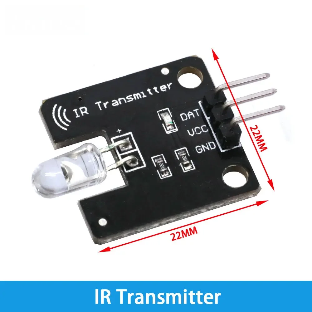 Module émetteur et récepteur infrarouge IR – Capteur numérique 38 kHz pour blocs de construction électroniques Arduino