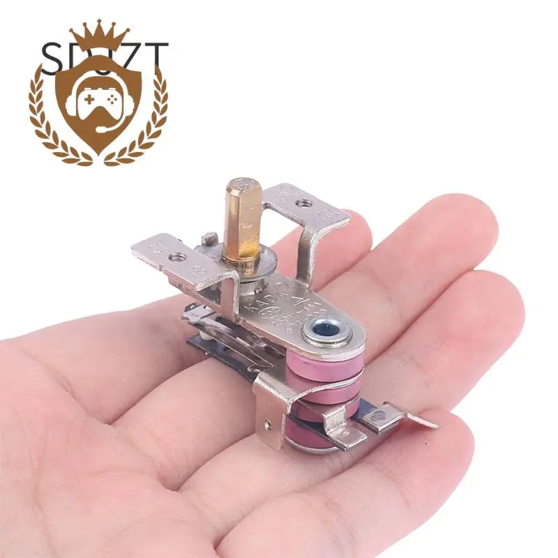 مفتاح درجة حرارة قابل للتعديل ، ترموستات تسخين بنظام المعدنين ، فرن حديد كهربائي ، 90 درجة مئوية ، AC250V ، 16A #2