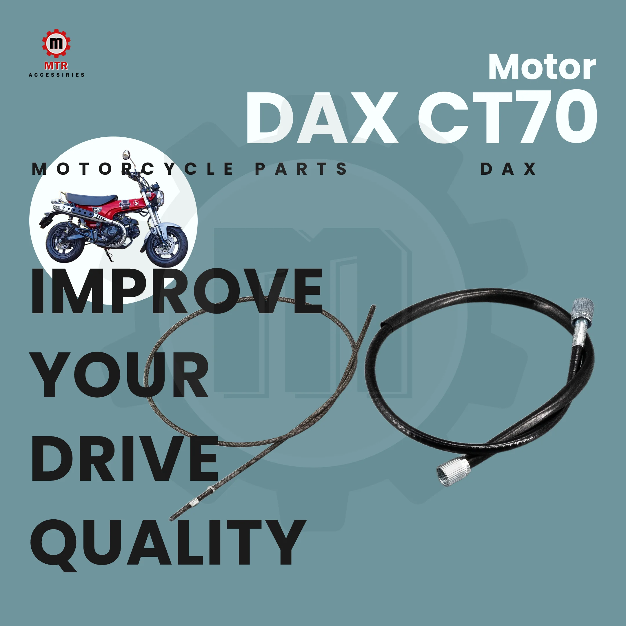 645Mm Speedo Cable … - image