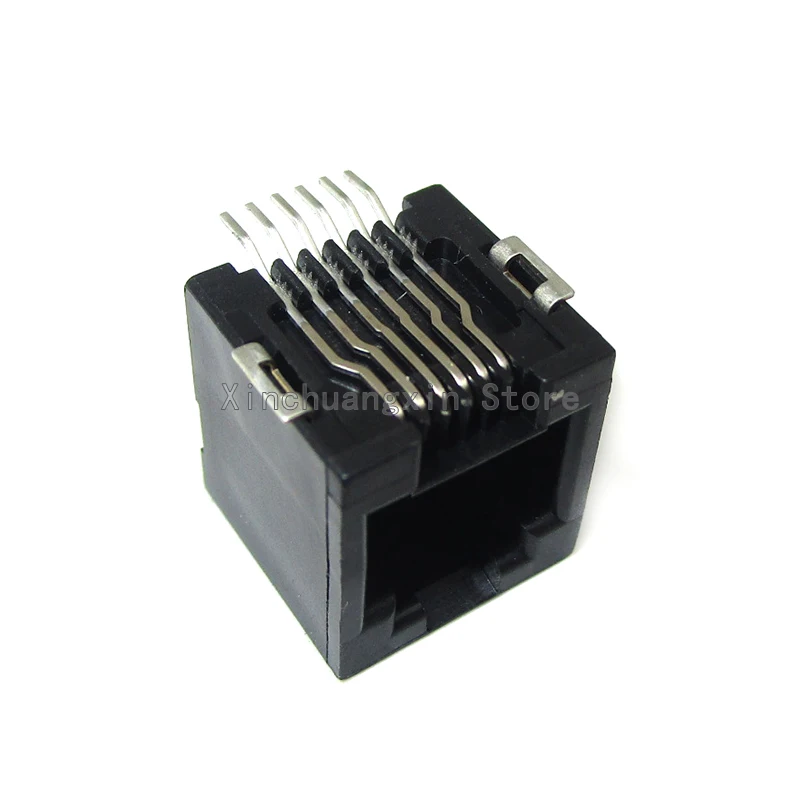 73305-111LF 6-контактный разъем CONN MOD JACK 6P6C R/A UNSHLD Ethernet