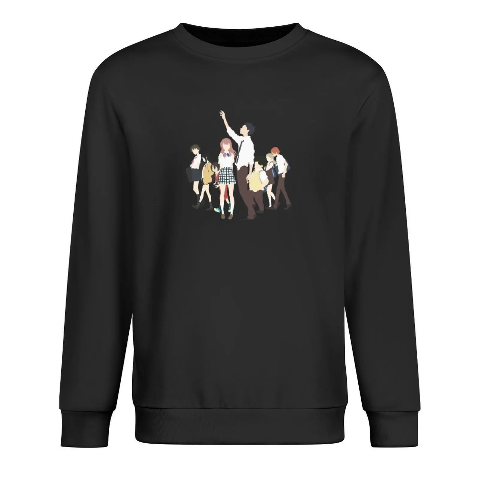 

Koe no Katachi Minimalist Design Pullover anime clothes japanese style fashion men tracksuit men's sweatshirts