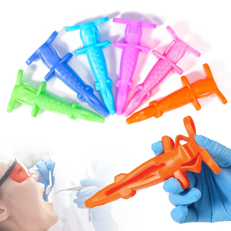 

Многоразовый защитный чехол для стоматологического шприца в форме милого крокодила, 1 шт.