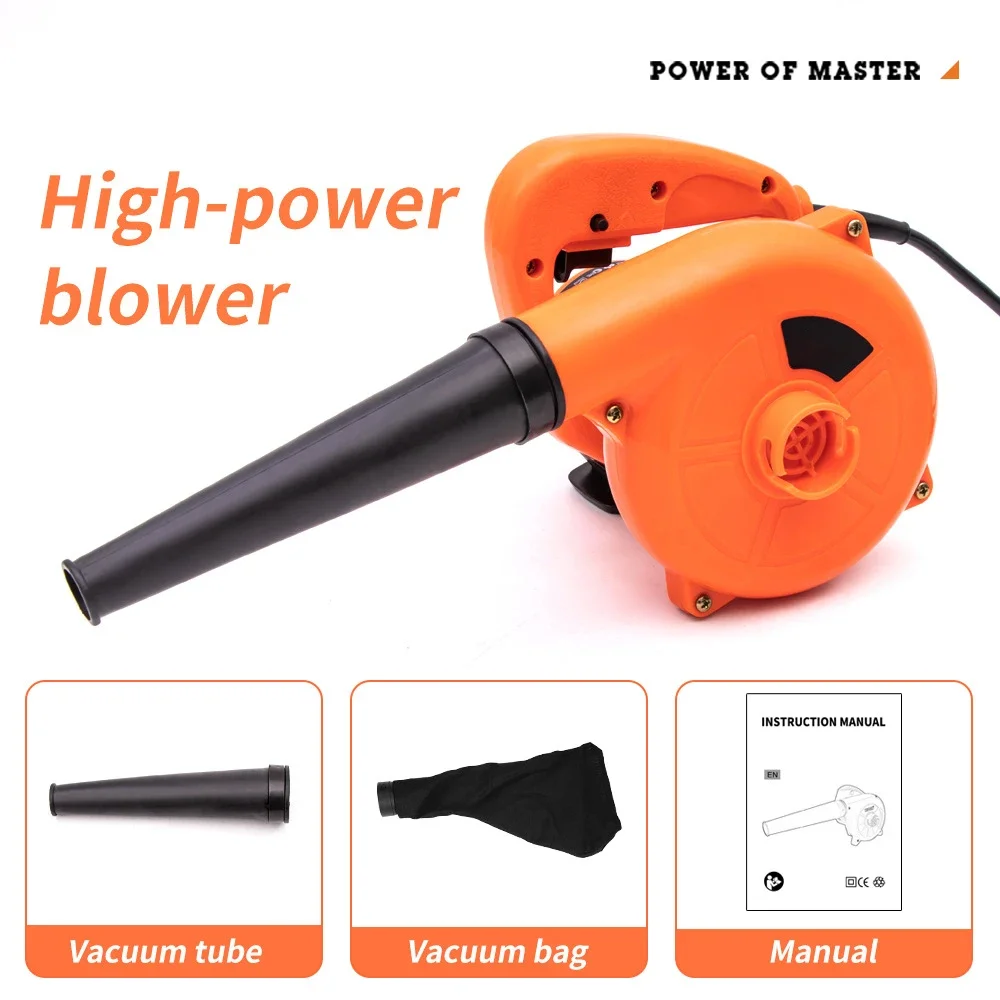 1000W High Power Blower Household Industrial Handheld Blow Dryer Blow Suction Portable Dust-blowing Dust Blower Dust Collector