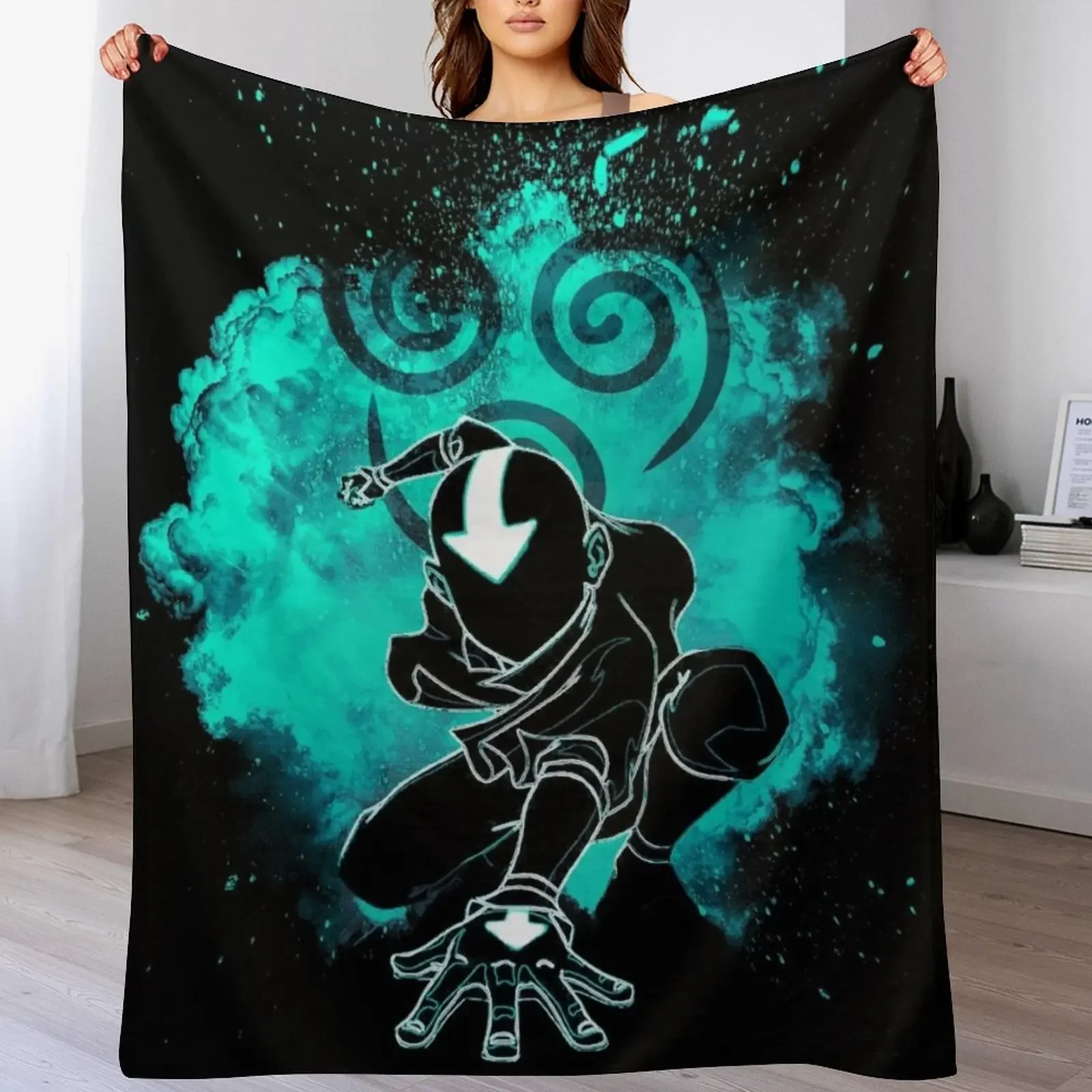 

Soul of the Airbender Throw Blanket Blankets For Bed Softest Warm Extra Large Throw Blankets
