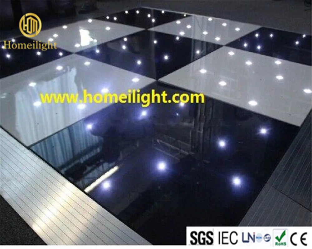 Most Popular 14*14FT LED Dance Floor Panels For Wedding DJ Bar Party Twinkling Light Dance Floor Tile