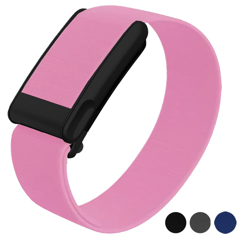 

Nylon Fitness Band Soft Breathable Replacement Strap Adjustable Protector Sports Wristband for Whoop 5.0 Life MG/One Peak