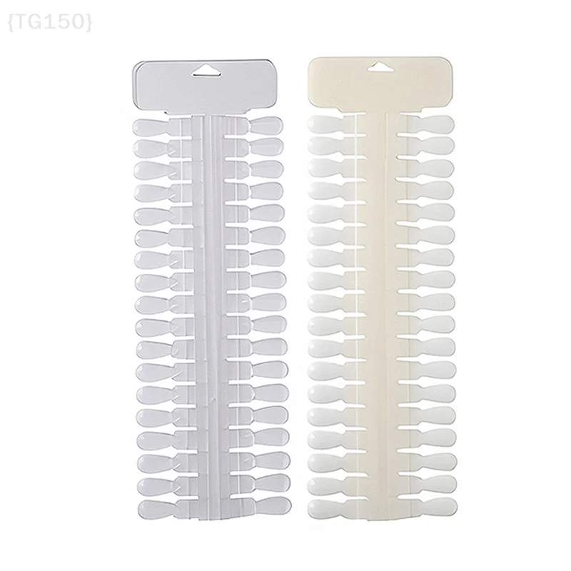 Présentoir pour Nail Art, support amovible pour faux ongles, Design en forme de larme, pour outil de pratique de manucure, 36 pièces