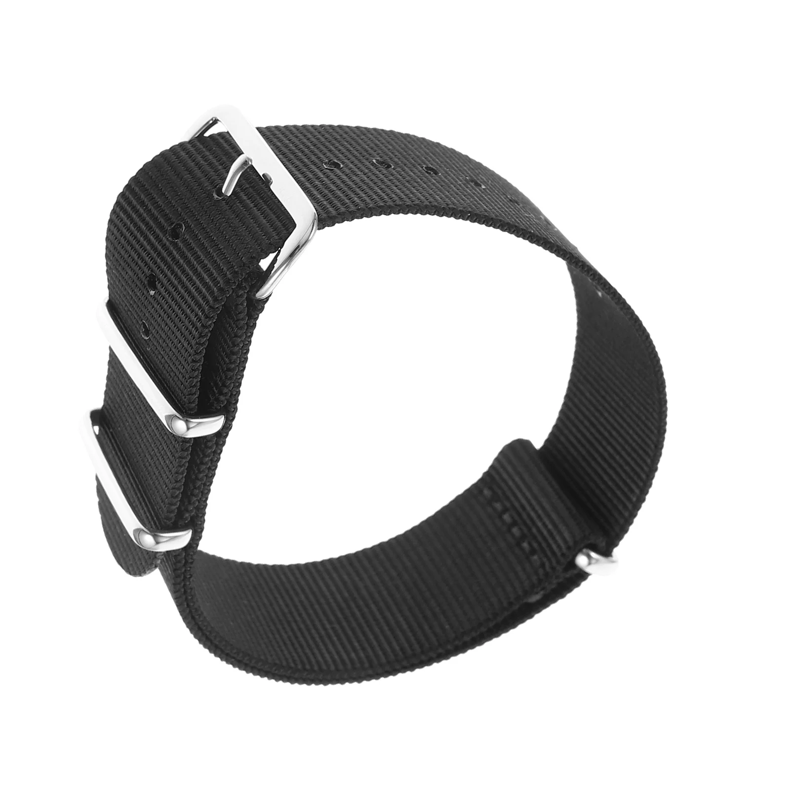 

Nylon Strap Custom Watch Replacement Stainless Steel Bands Braided Tape Watchband Belt Women's