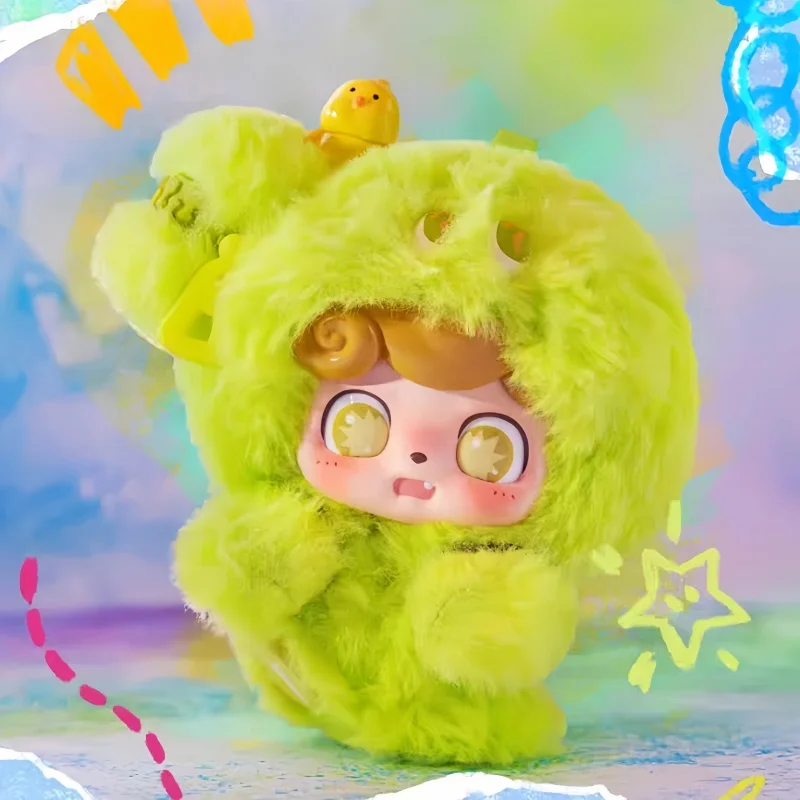 

JOTOYS Q.kid эмоциональная волосатая серия MONSTERS слепая коробка игрушки Kawaii аниме фигурка Caixa Caja Surprise Mystery Box куклы