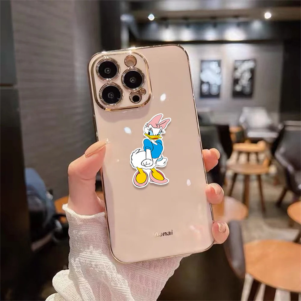 Disney Donald Duck Cartoon Anime Adesivos para Crianças, Decalques DIY, Garrafa De Água, Caixa Do Telefone, Bagagem, Adesivo Engraçado, Decoração, 10 Pcs, 30 Pcs, 50Pcs