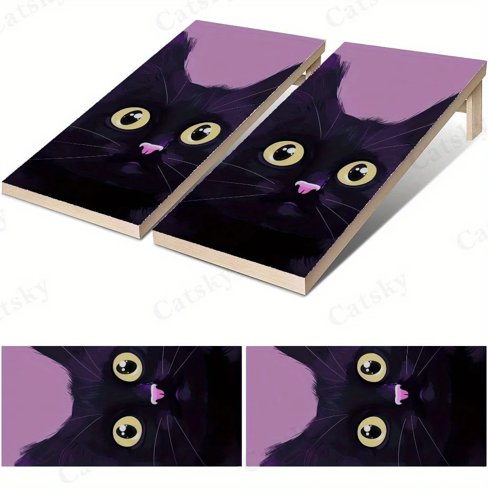 

Черный кот на розовом цвете — фиолетовая наклейка на мешок с песком. Эта наклейка на доску мешка с песком изготовлена из высококачественных материалов, предложение