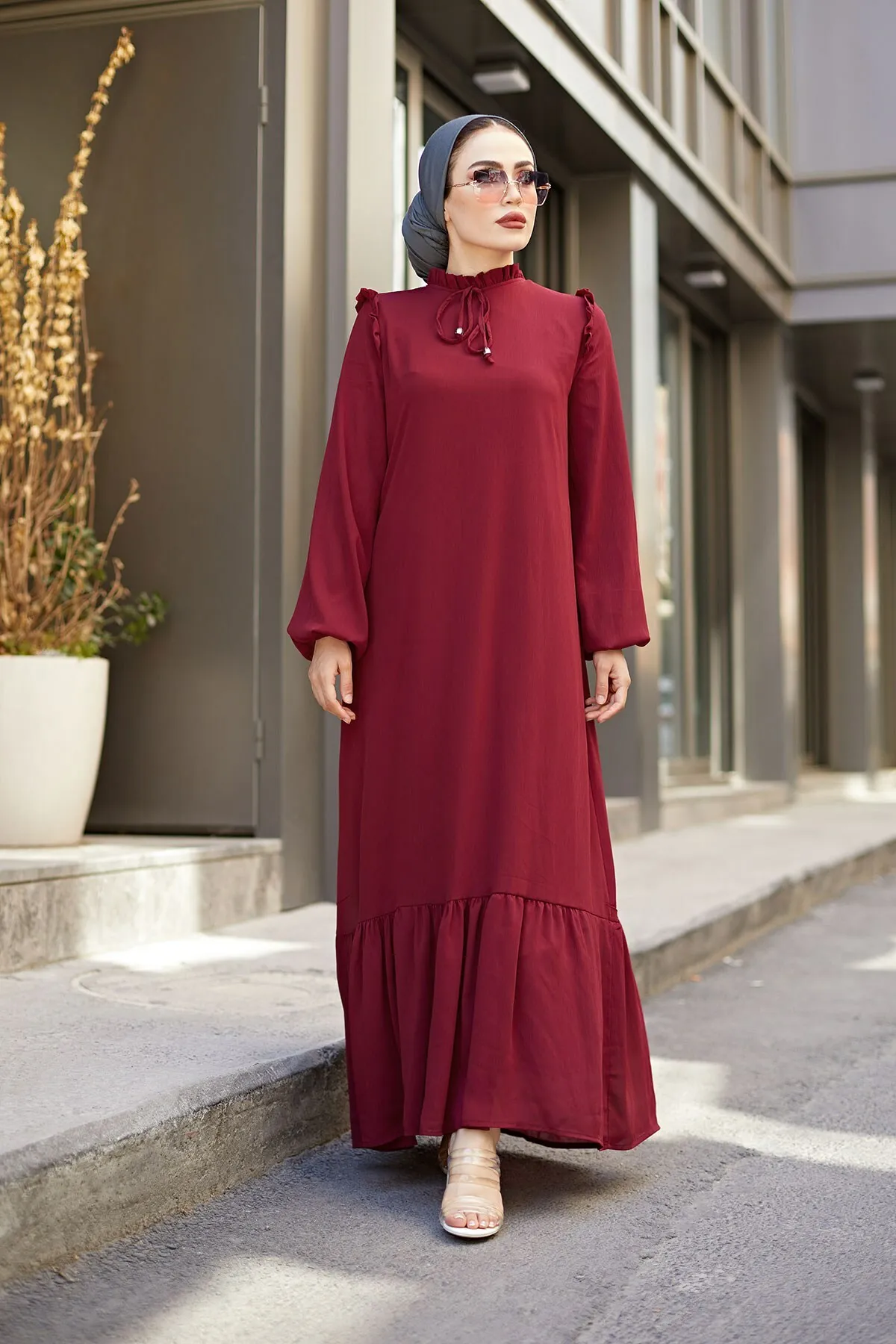 

Dress women's dresses 2021 kaftan abaya long Muslim evening dresses hijab abayas Turkish Hijab Party Casual women clothes