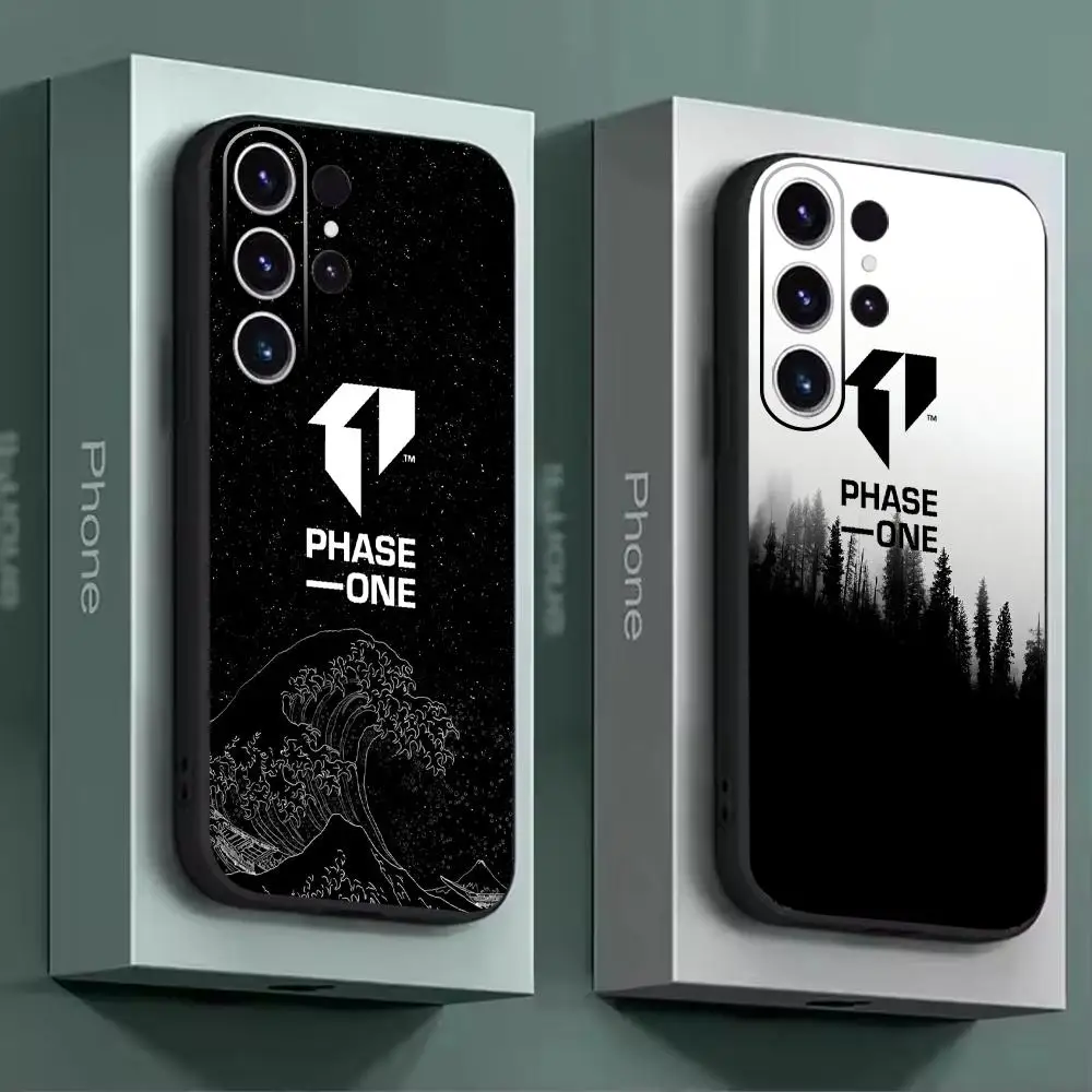 phase one Phone Case For Samsung Galaxy S26 S25 S24 S23 S22 S21 Plus Ultra Fold A Soft Black