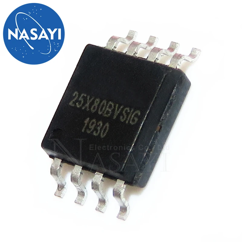 

10pcs/lot W25X80BVSIG 25X80BVSIG 25X80 SOP-8