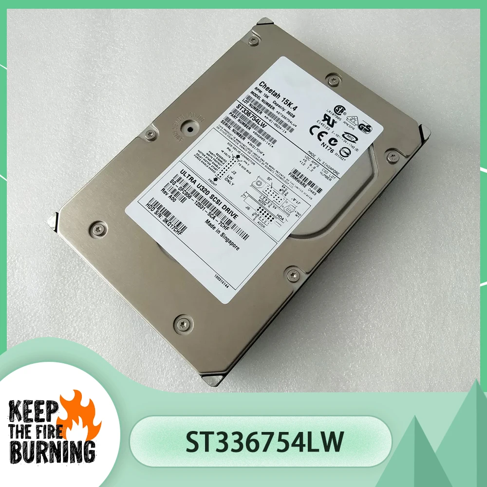 

Для жесткого диска Seagate ST336754LW 0FC956 15K 36G 68 PIN SCSI HDD