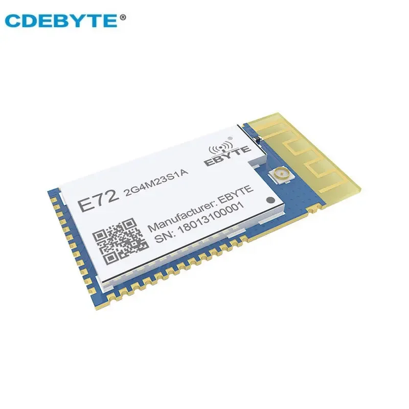 Cc2630 zigbee modul cdebyte 2,4 ghz 23dbm smd transceiver 2,4g sender empfänger ipx pcb antenne cc2630 240mhz E72-2G4M23S1A