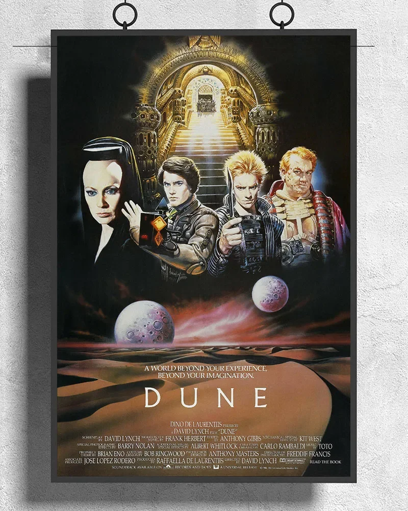 L236 DUNE Movie (1984) Sci Fi Classic 01 Silk Fabric Poster Art Decor Indoor Painting Gift