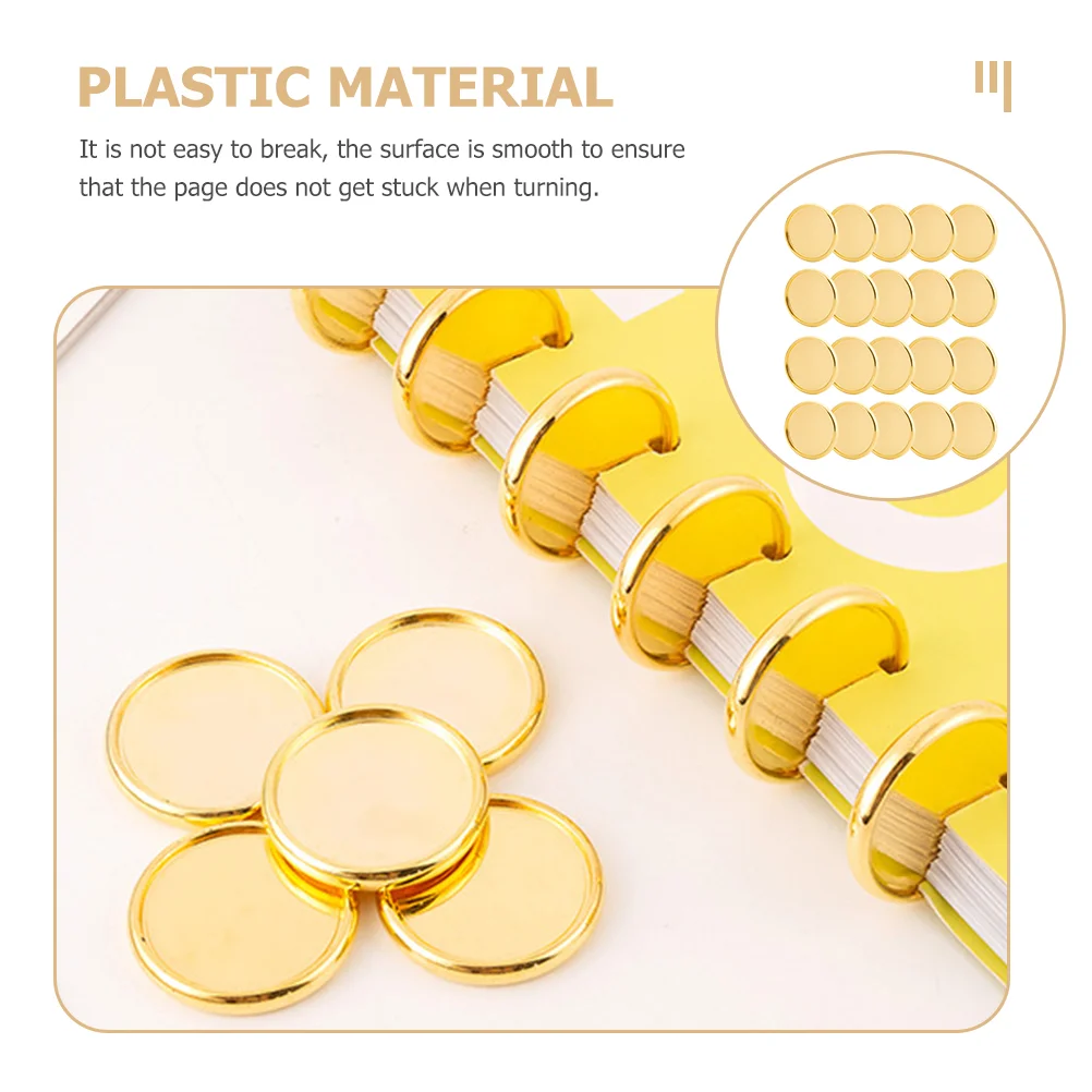 Abs Pilz Loch Bindung Verschluss Notebook Disc Ringe Disc Binder Ring Binder Buch bindung liefert Disc Planer