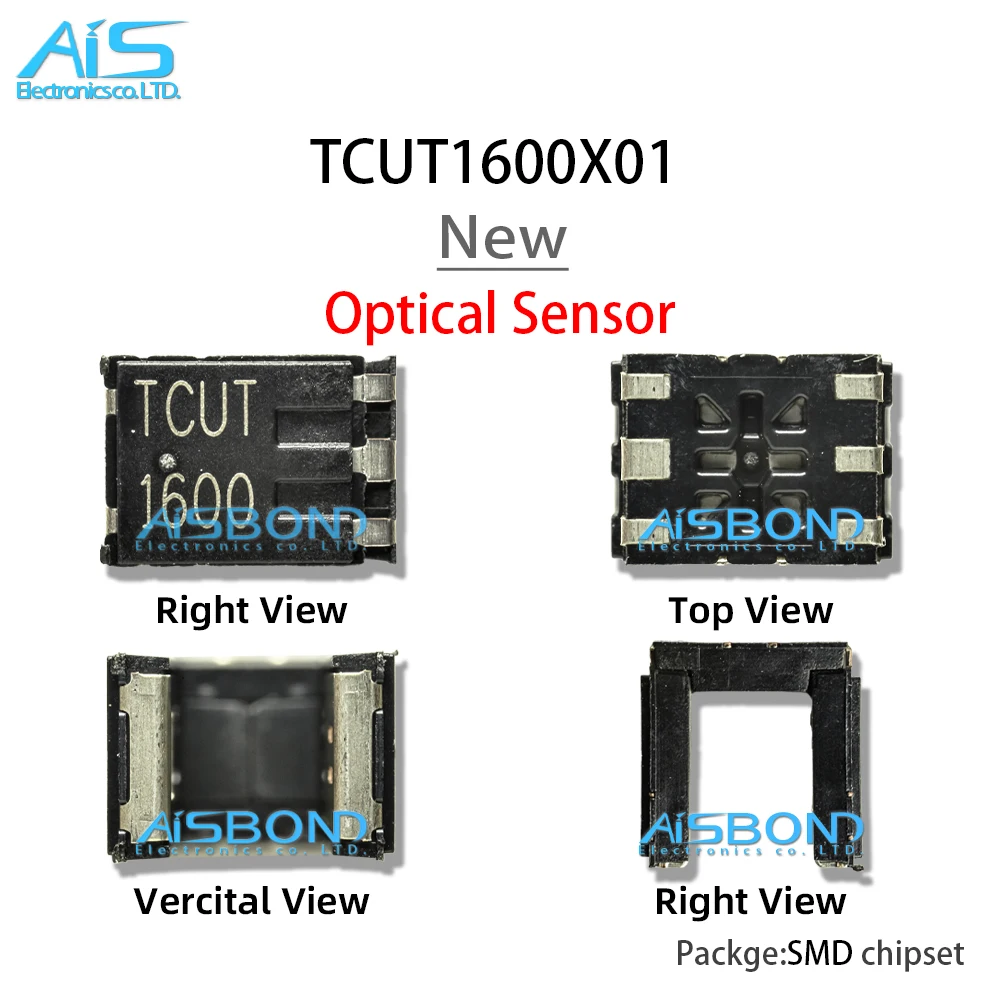 

5Pcs/Lot New original TCUT1600X01 TCUT1600 TCUT-1600 X01 SMD-6 Optical Sensor with Phototransistor Outputs