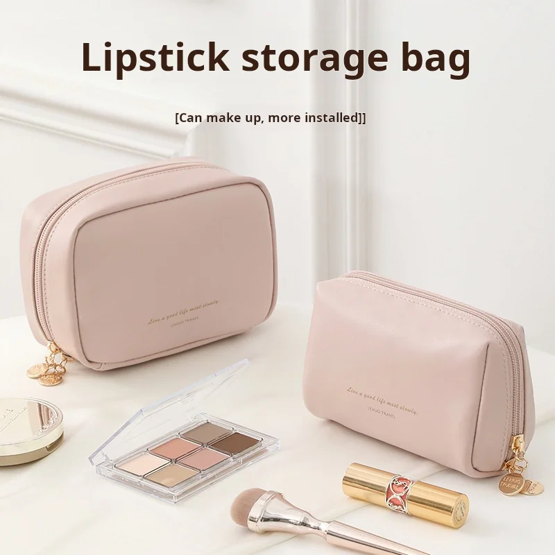 Makeup Cosmetics Cosmetic Bag Women's Necessaries 2024 New Portable Travel Small Mini Small Sundries Storage Make Up Accessories