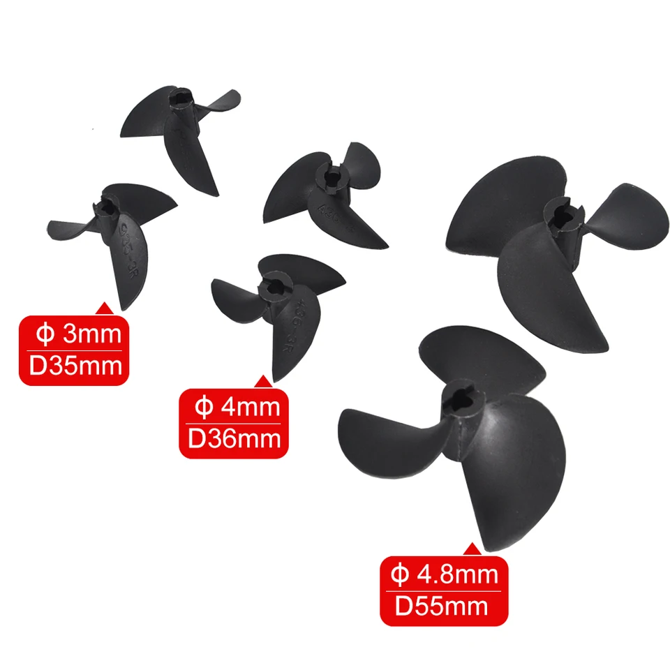 BATEAU HÉLICE FOR 3 Lame Pales Un Paire Fil Nylon Terrain Dernier Utile