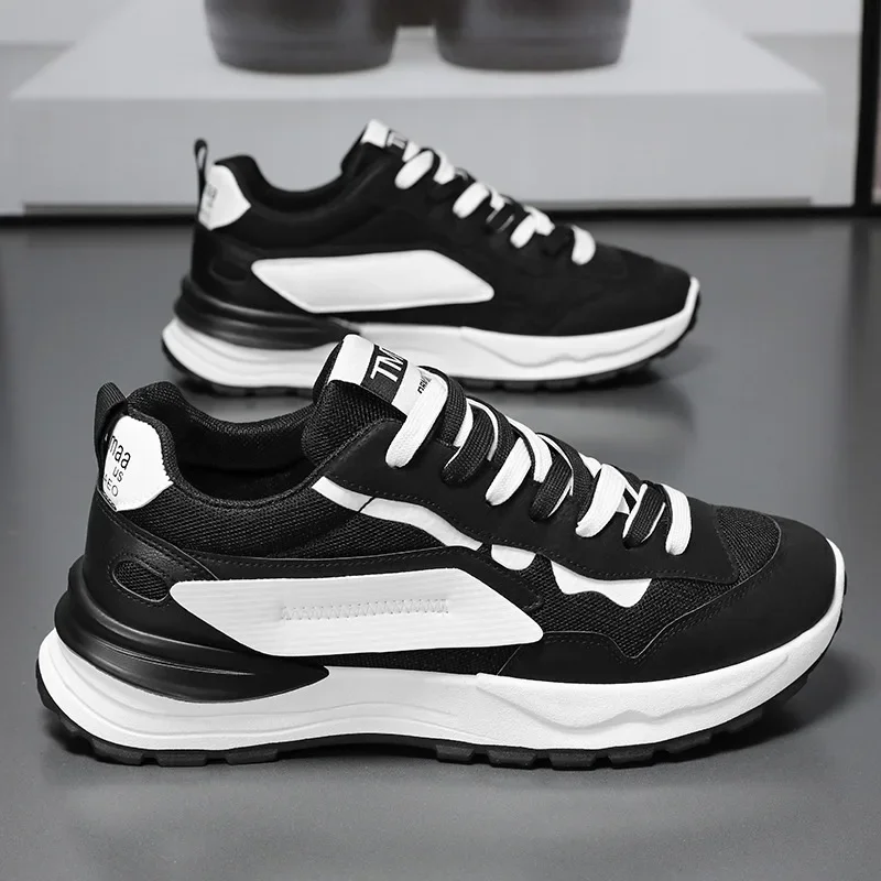 

New 2025 spring trend men's shoes high quality comfortable wear-resistant running sports shoes outdoor lightweight casual shoes