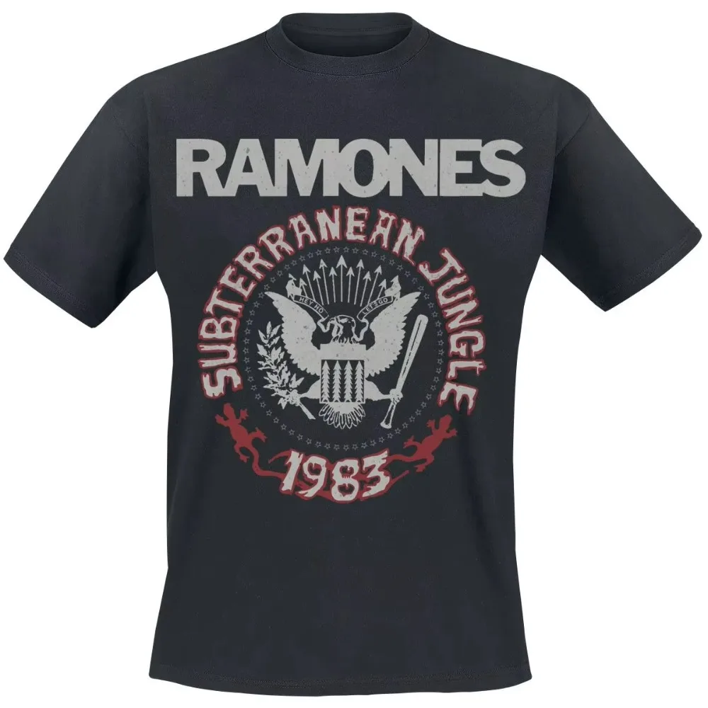 2026 New  Punk Vintage Graphic Tee, Retro Album Inspired Print, Unisex Short Sleeve Streetwear Top