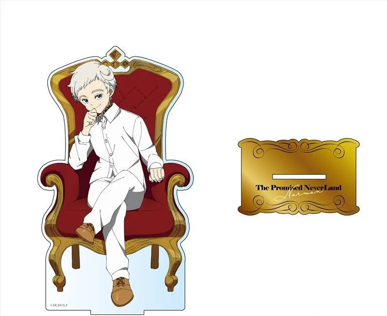 لعبة نورمان راي موجيكا آنا إيما أكريليك حامل دمية أنيمي نموذج لجسم لوحة لعبة تنكرية للهدايا