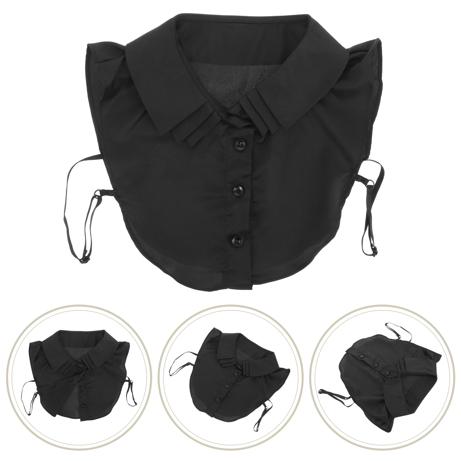 

Stylish Fake Detachable Women'S False Comfortable Lightweight Cloth Collar For Office Party Daily Wear Collar Shirt Attachment