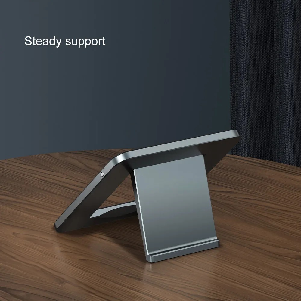 Oatsbasf 2 szt. Przenośna mini podstawka do laptopa Aluminiowa podpórka do notebooka Podstawa do laptopa Uchwyt do Macbooka Pro Regulowany uchwyt do komputera