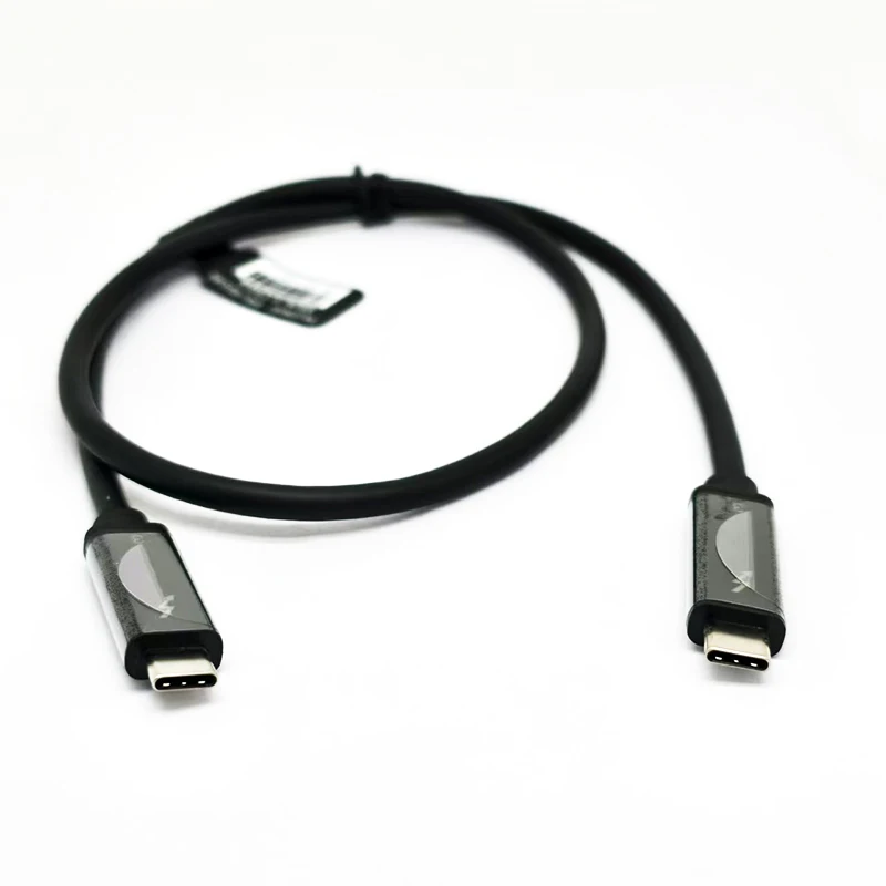 オリジナルデータケーブル 0.7m 40G 100W HP Thunderbolt 3 ドッキングステーション グラフィックカードドック 5K ビデオ対応