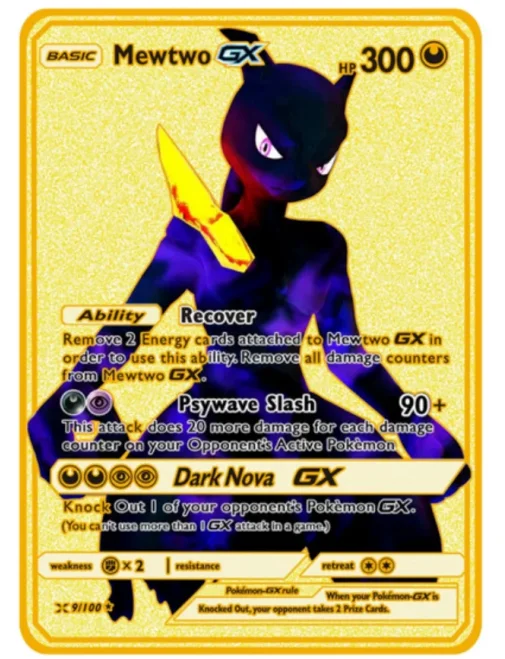 2026 Poke Metallkarte Englisch Anime Charizard Arceus Mewtwo Blastoise Vmax GX V Buchstaben Spiel Sammelkarten Kinderspielzeug Geschenk – Detail 14