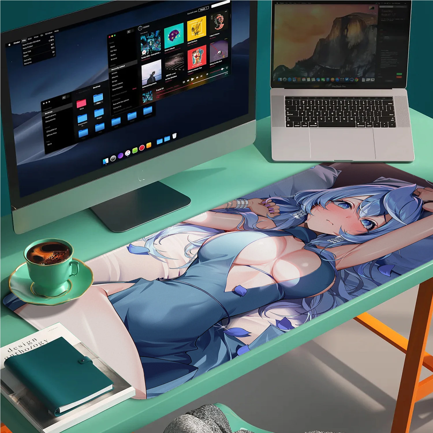

Anime Girl Mouse Pad Large Gaming Mousepad Sexy Big Breasts Buttocks Desk Mat Non-Slip Mouse Mat for Computer Keyboard Laptop