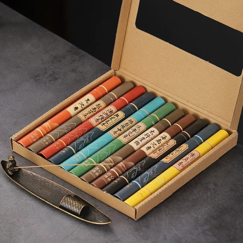 11 fragrance types Buddhist decorative incense stick offering table matching decorative incense Indian Nha Trang Sandalwood