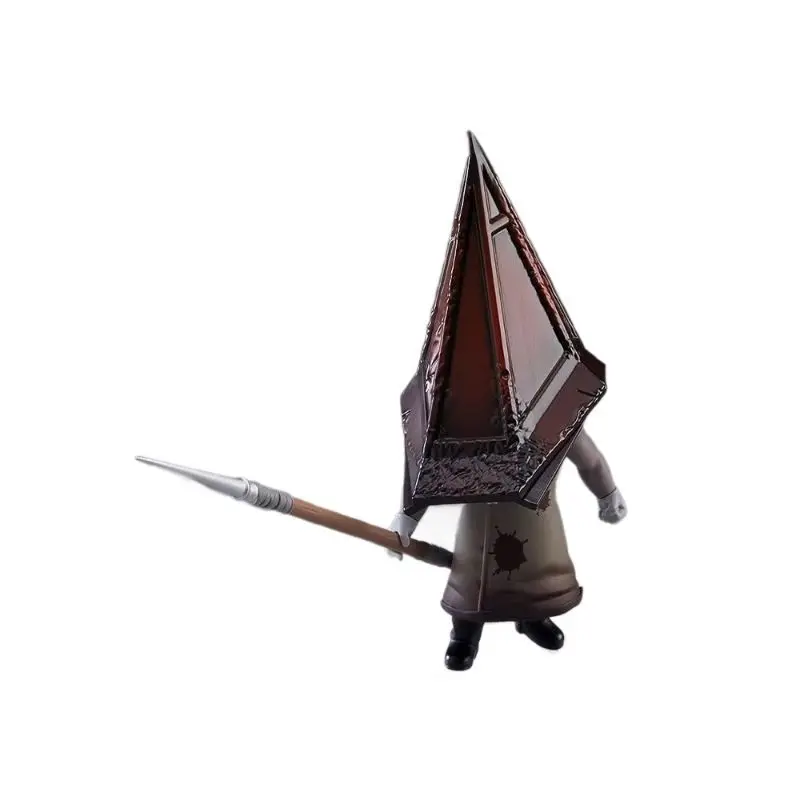 Nendoroid 2572 Pyramid Head, Red Pyramid Head, Figur Artikulasi Versi Q Silent Hill 2 Domestik