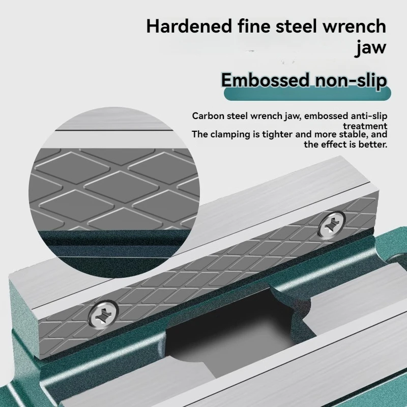 6 インチ精密アメリカンフラットプライヤー小型副テーブルタイガー固定副テーブルドリルドリルジグクランプテーブル在宅勤務用