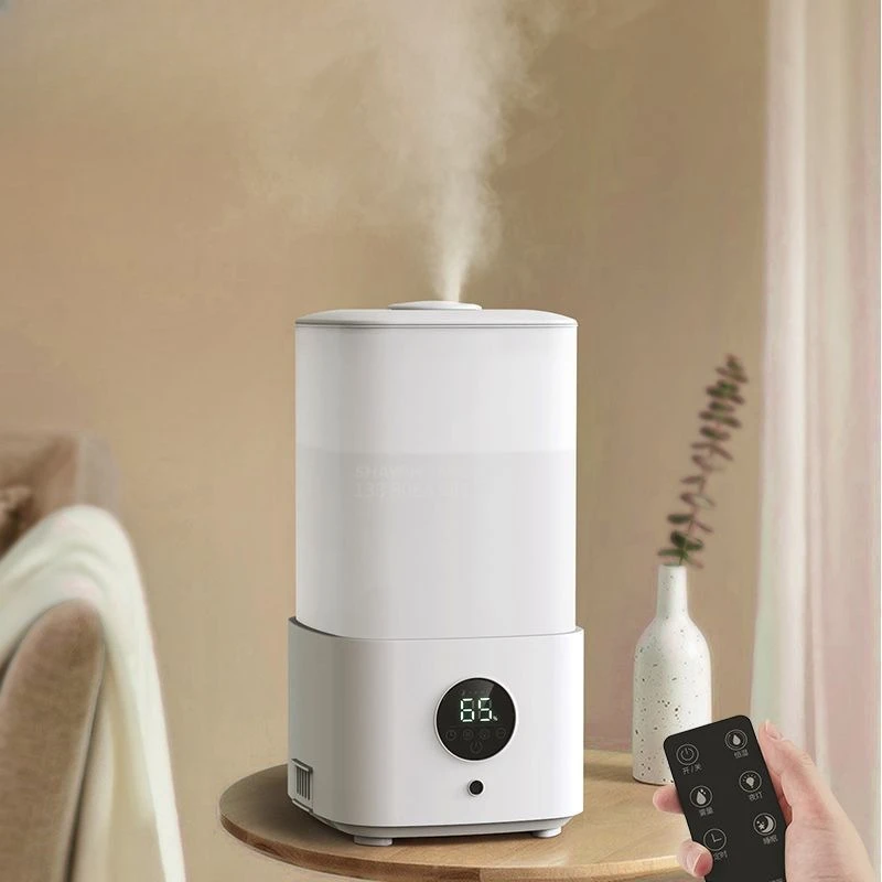 Large Capacity Bedroom Aromatherapy Humidifier with Water Addition, Small Household Air Integrated Machine
