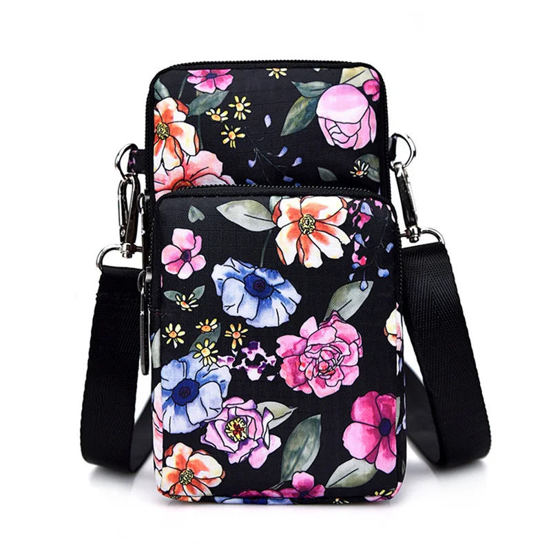 Nowa torebka na telefon komórkowy damska Messenger torba wisząca torebka na monety pionowa torebka nowy, wszechstronny Mini mała torebka Crossbody