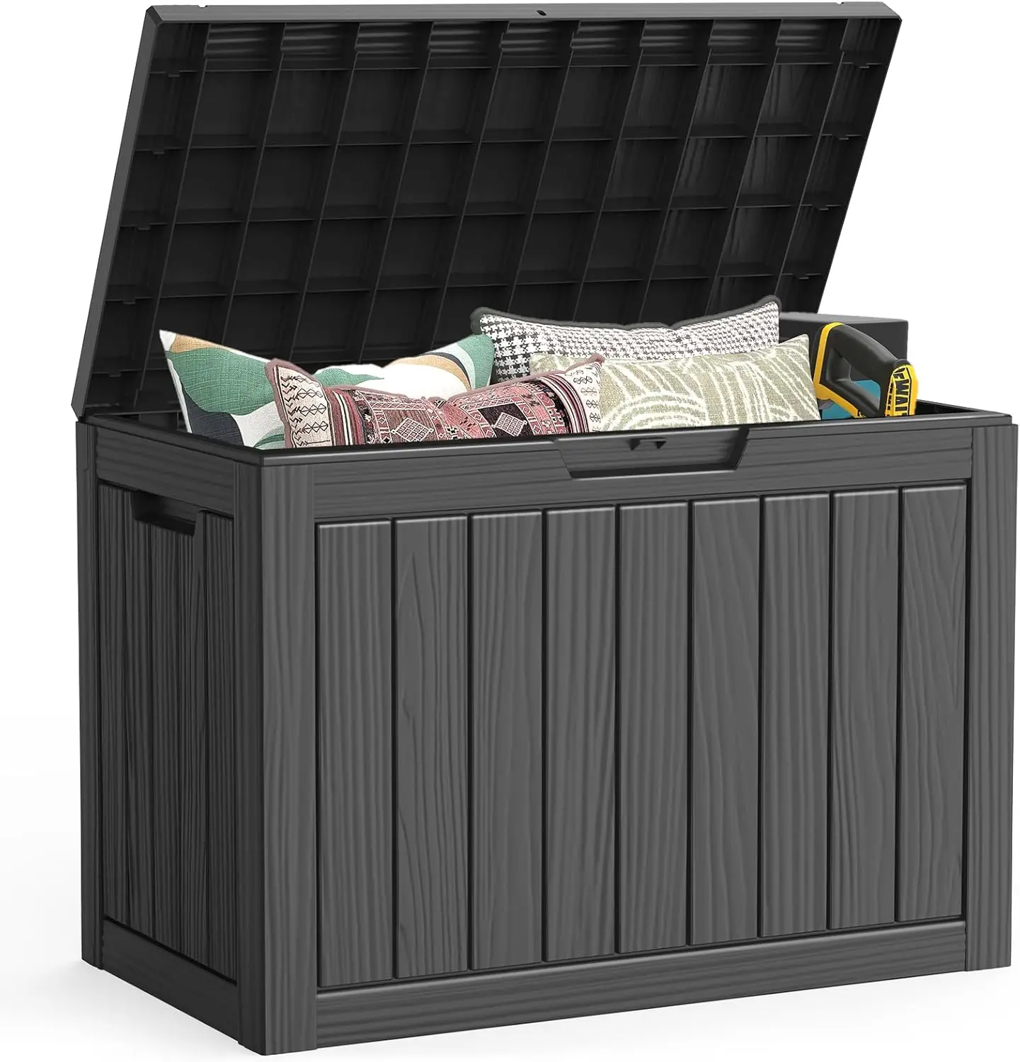 Caja de Almacenamiento para Exteriores, para Entrega de Paquetes, Cojines para Muebles de Patio, Herramientas de Jardín, Accesorios para Piscina, Resistente a la Intemperie y a los Rayos UV