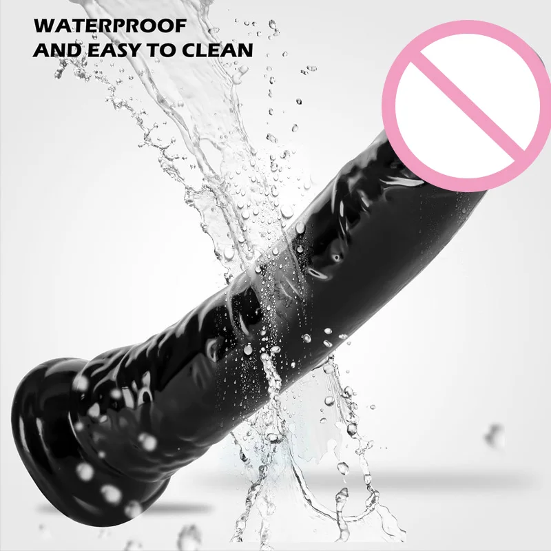 G Spot Anal Plug Jelly Dildo Penis Realistic Soft Jelly Suction Cup Adult Sex Toy for Women and Men Vaginal and Anal Masturbator - Image 4