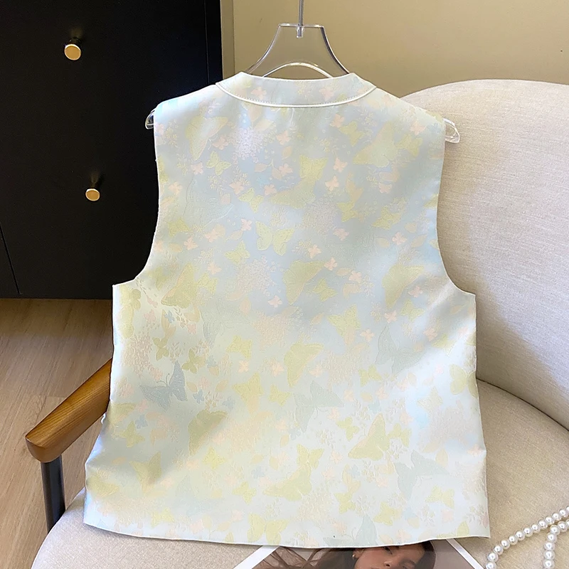 الرجعية تانغ البدلة Sle سترة المرأة زرر Svel أعلى جديد الصينية Sle Jaet الخريف ملابس خارجية تخفيف Sle البوليستر...