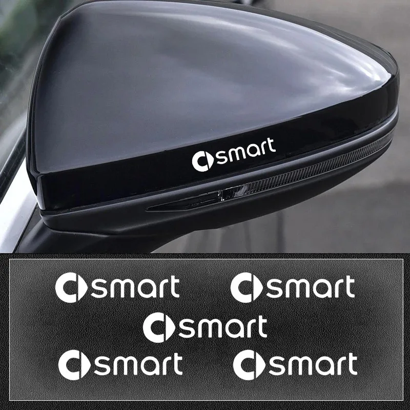 

Car Stickers Body Interior Decoration Styling Decals Emblem Sticker For Smart Fortwo Forfour 451 453 450 452 454 Roadster Coupe