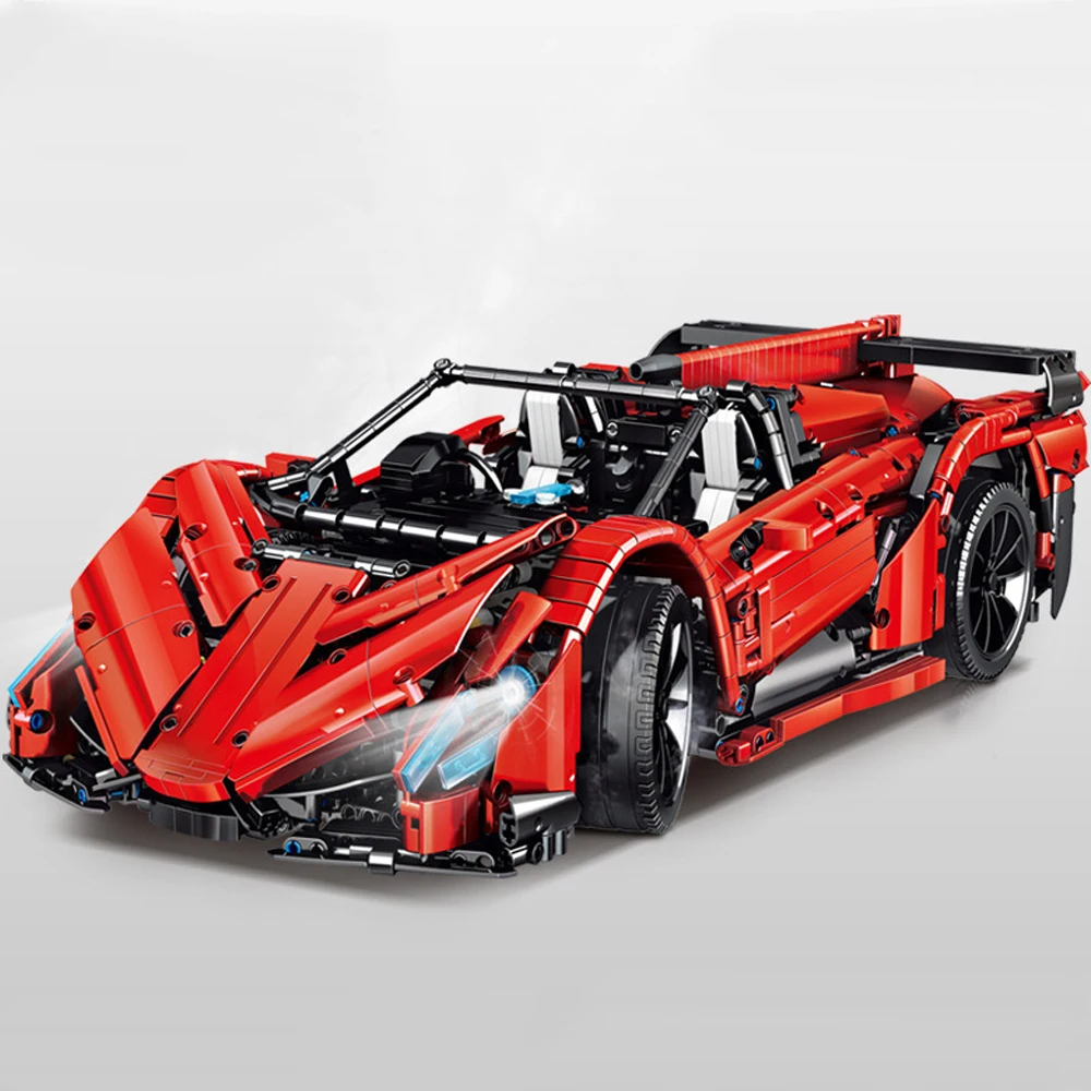 

Technical Mini Bricks 2615pcs Lambo Super Racing Car Veneno Roadster Model Building Blocks Set Create Adorable Decoration Gifts