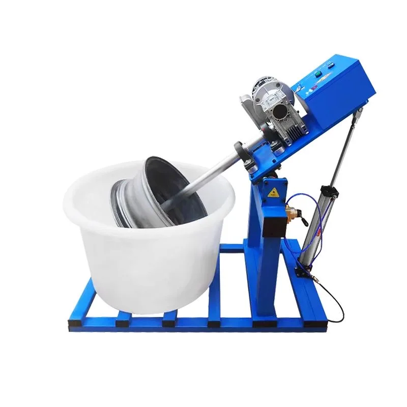 Fully Automatic Aluminum Alloy Wheel Refurbishment Machine | For Polishing & Grinding, Automobile Wheel Use