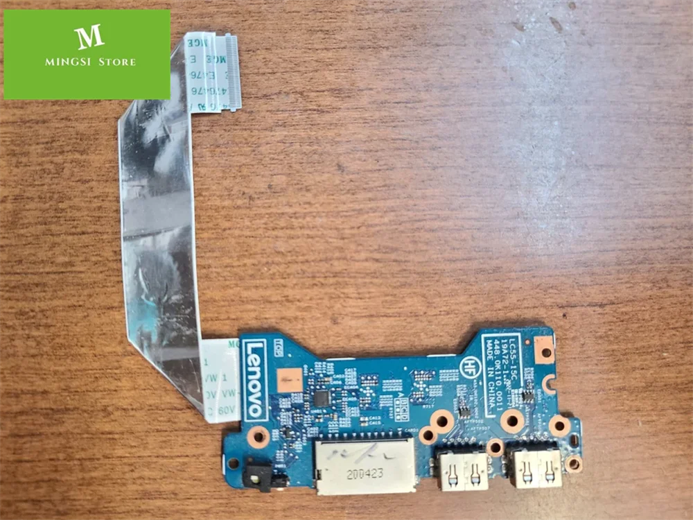 

FOR LENOVO IDEAPAD FLEX 5 14IIL05 14ARE05 USB CARD READER POWER BUTTON BOARD W CABLE 448.0K110.0011