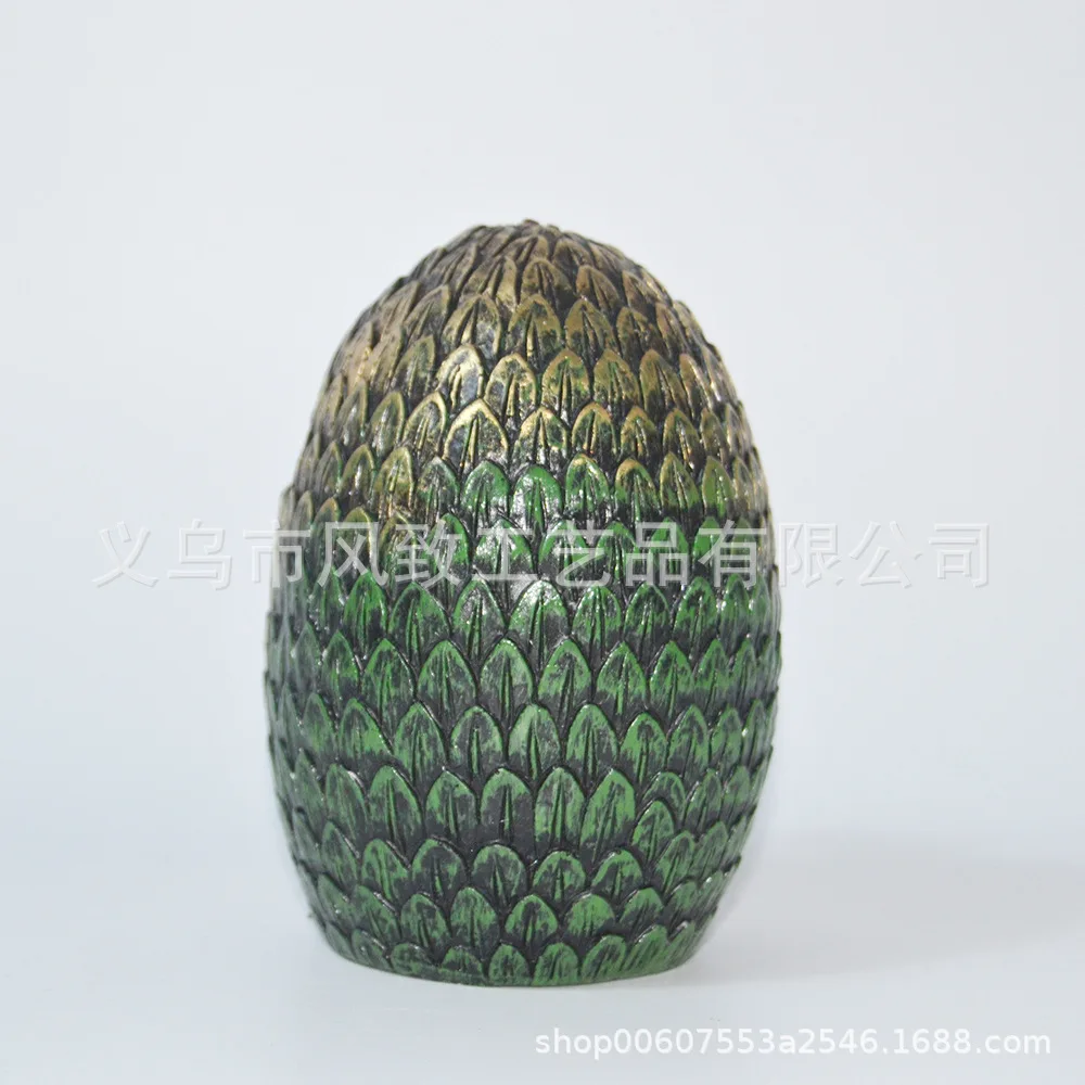 Hatching Dinosaur Egg Garden Decor- Resin Sculpture with T-Rex Mother for Outdoor
