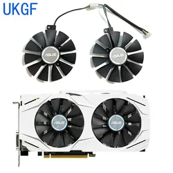 87MM PLD09210S12HH GTX1060 GTX1070 RX480 Cooler Fan For ASUS Dual Series GTX 1070 1060 RX 480 470 570 Graphic Cards