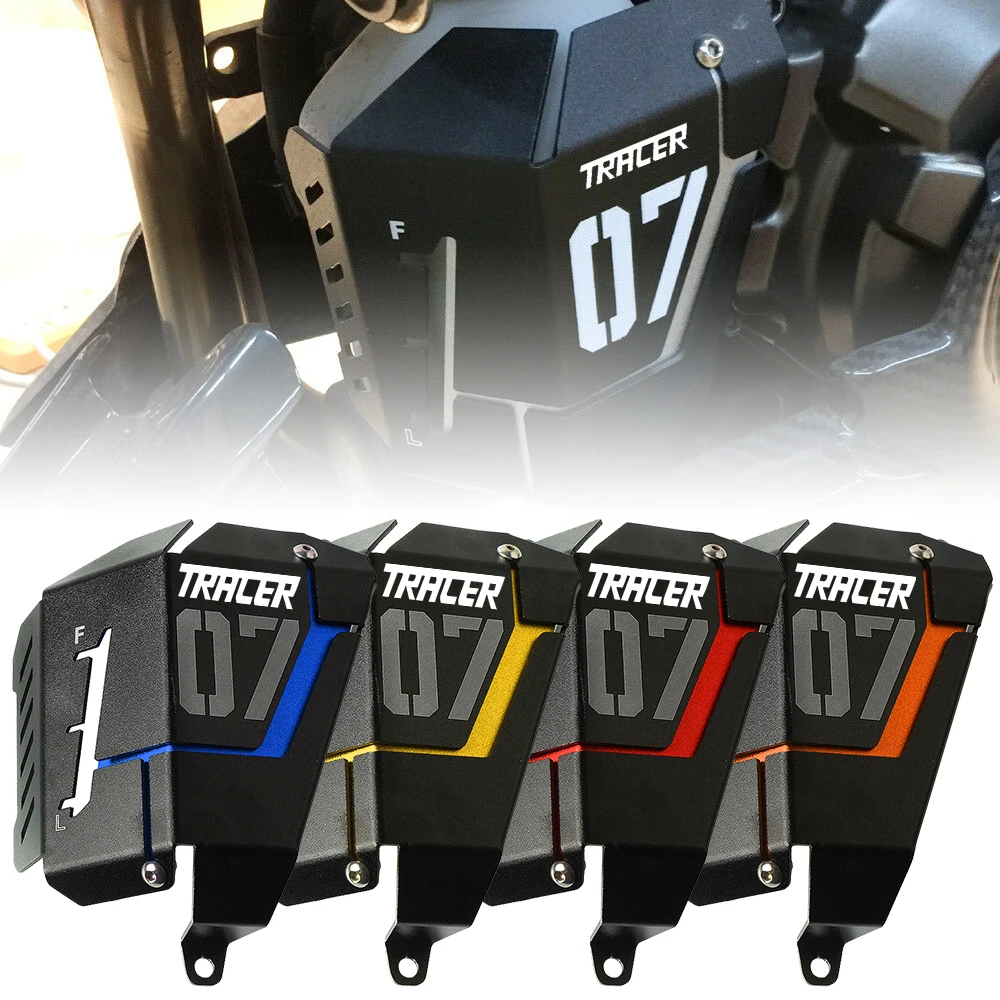 

For Yamaha TRACER7 TRACER7GT 2021 2022 2023 24 TRACER 7 GT 7GT Accessories Radiator Guard Coolant Recovery Tank Shielding Cover