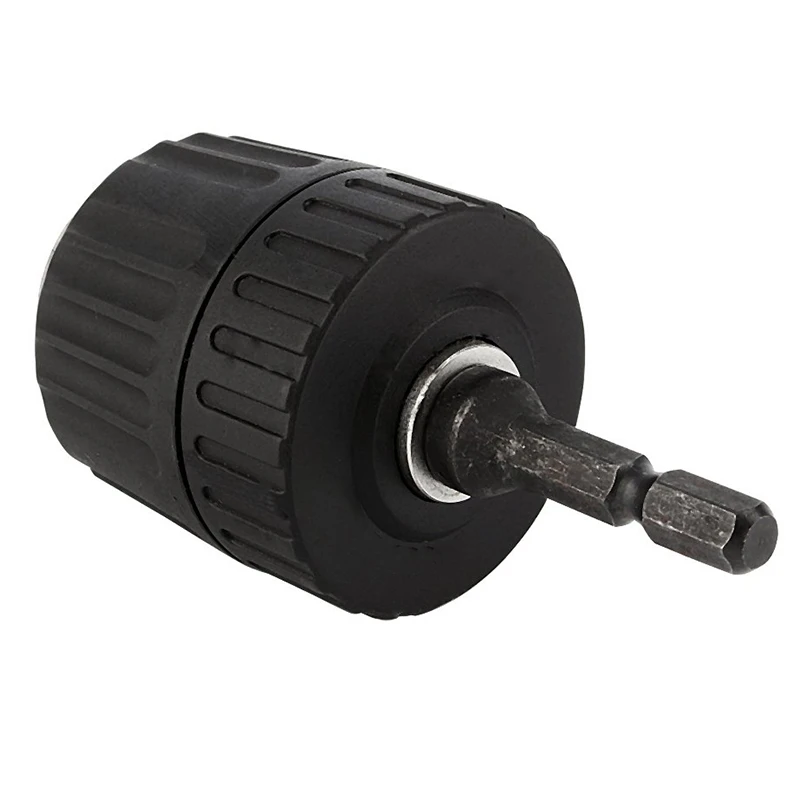 キーレスドリルチャックコンバーター3/8インチ24unf 1/4インチ六角シャンクステンプアダプター0.8-10mm